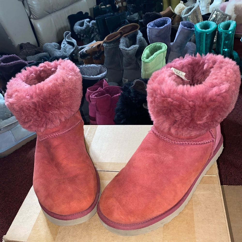 Size 10 Red Ugg Boots